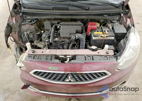 2018 Mitsubishi Mirage Se z USA, uszkodzony, nr VIN ML32A4HJ5JH002956